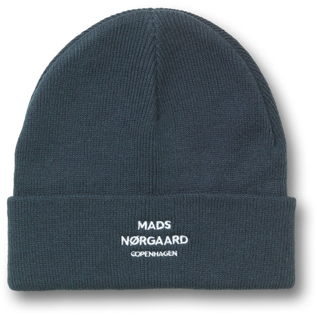 Mads Nørgaard Midnight Navy Isak Logo Ambas Beanie