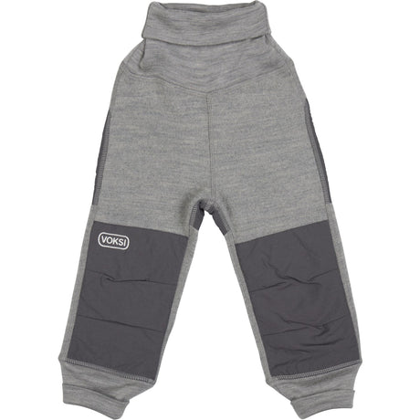 Voksi® Melan Grey Wool Bukser Fleece