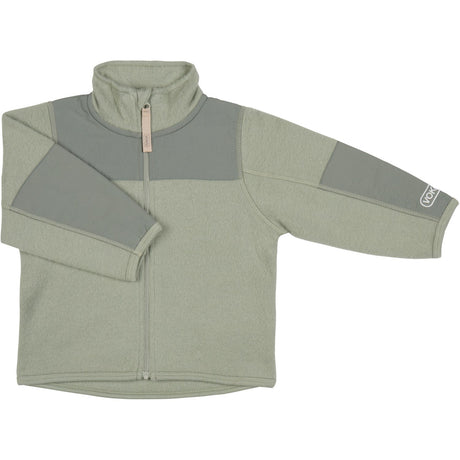 Voksi® Misty Green Wool Jakke Fleece