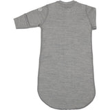 Voksi® Melan Grey Wool Baby Sovepose Fleece