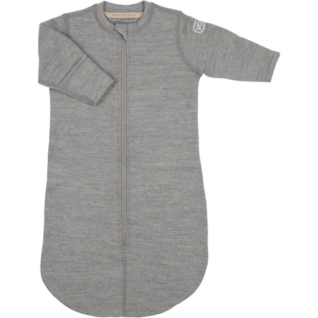 Voksi® Melan Grey Wool Baby Sovepose Fleece