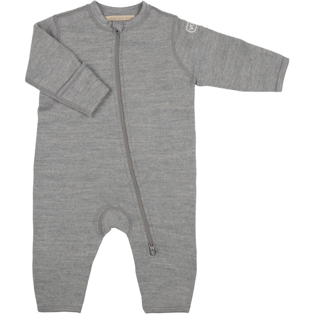 Voksi® Melan Grey Wool Heldragt Fleece