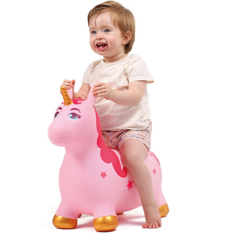 LUDI® Hoppedyr - Enhjørning