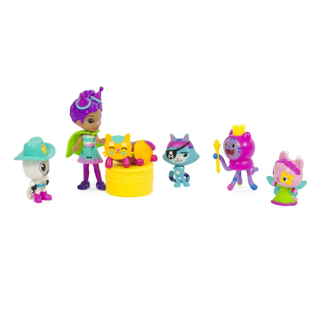 Gabby's Dollhouse Celebration Figurer 6-pk