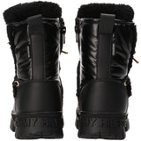 Tommy Hilfiger Black Fur Støvle Black