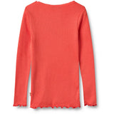 Wheat Candy Red Rib Bluse Reese