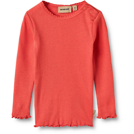 Wheat Candy Red Rib Bluse Reese