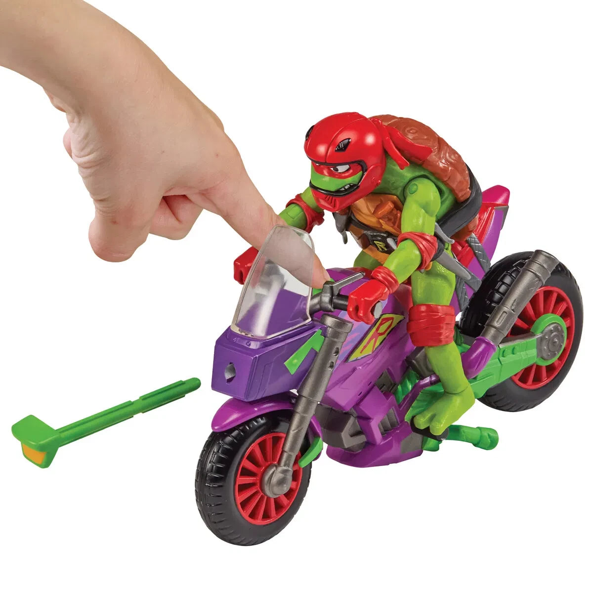 Turtles Mutant Mayhem Dragon Motorcykel Raphael