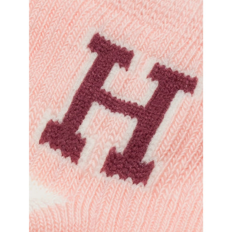 Tommy Hilfiger Soft Pink Baby Strømper 3-pak Iconic Gaveæske