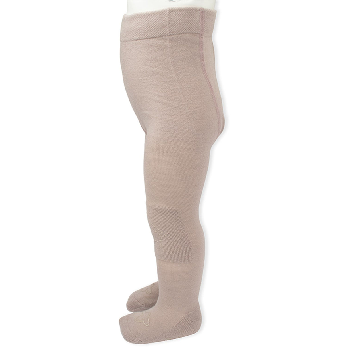 Lillelam Beige Uld Strømpebukser Anti Slip