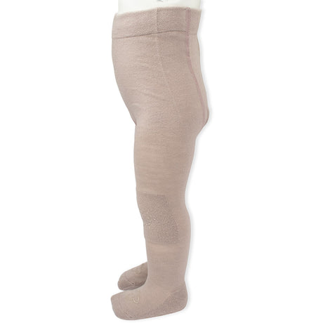 Lillelam Beige Uld Strømpebukser Anti Slip