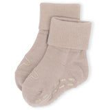 Lillelam Beige Uld Strømper Anti Slip