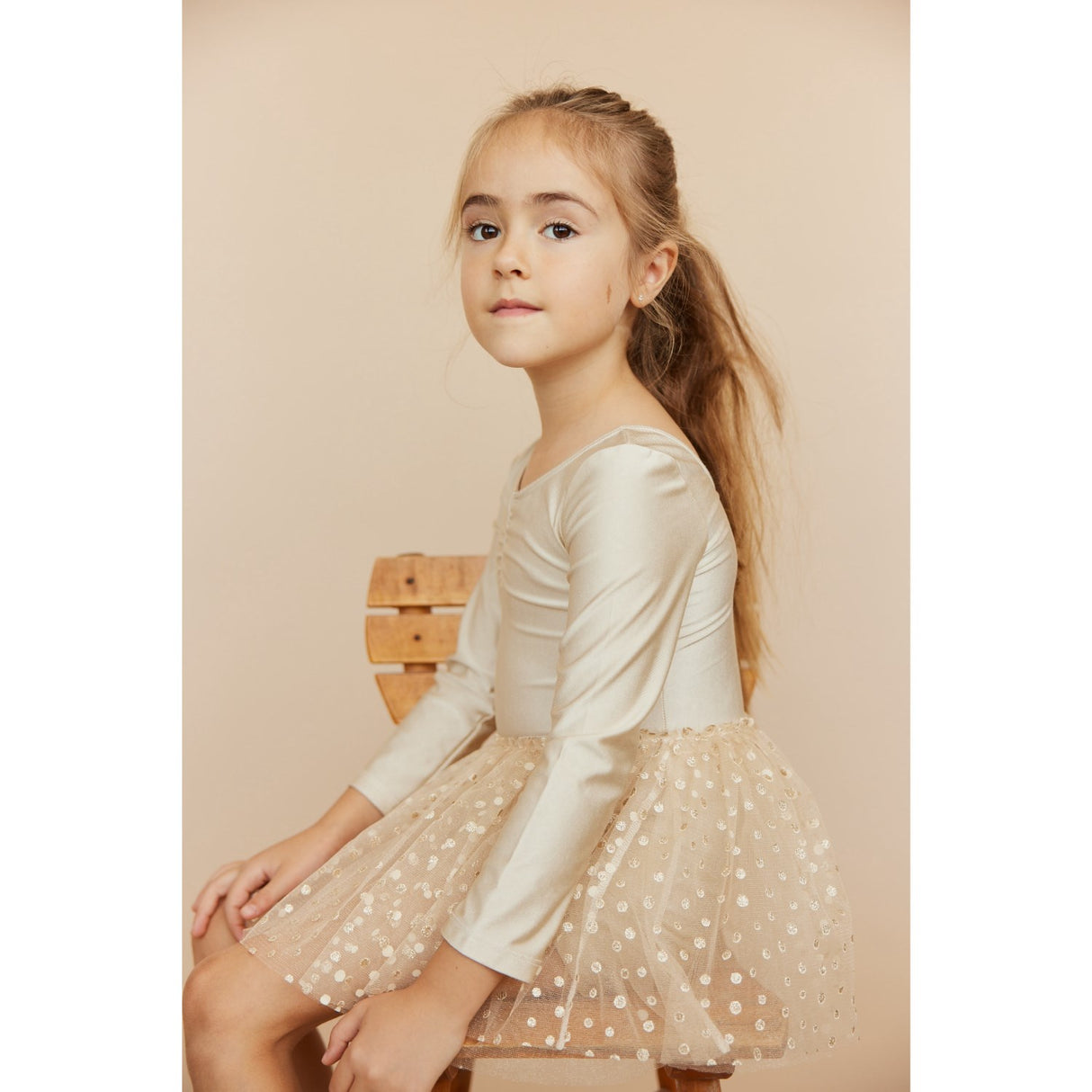 Sofie Schnoor x Luksusbaby Champagne Gymnastikdragt