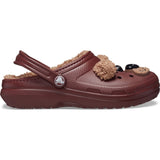 Crocs Dark Clay Classic Lined IAM Brown Bear Clog K