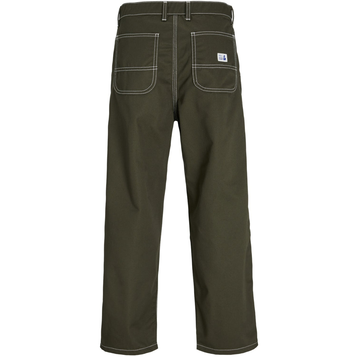 Jack & Jones Junior Olive Night Stalex Contrast Worker Bukser