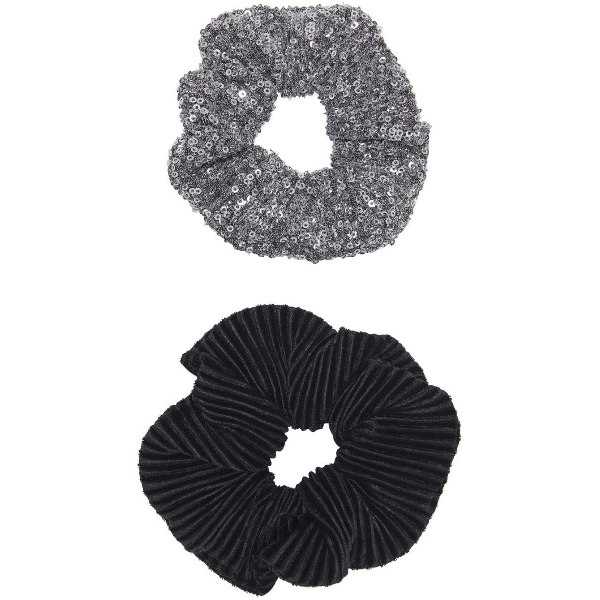 kids ONLY Silver Kali Glitter Scrunchie 2-pak