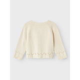 Lil'Atelier Turtledove Ramla Strik Cardigan