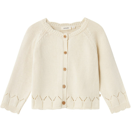 Lil'Atelier Turtledove Ramla Strik Cardigan