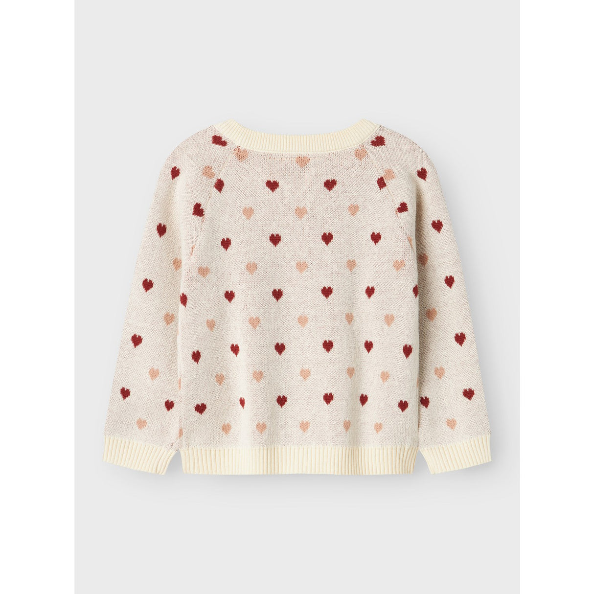 Lil'Atelier Turtledove Saran Strik Cardigan Heart