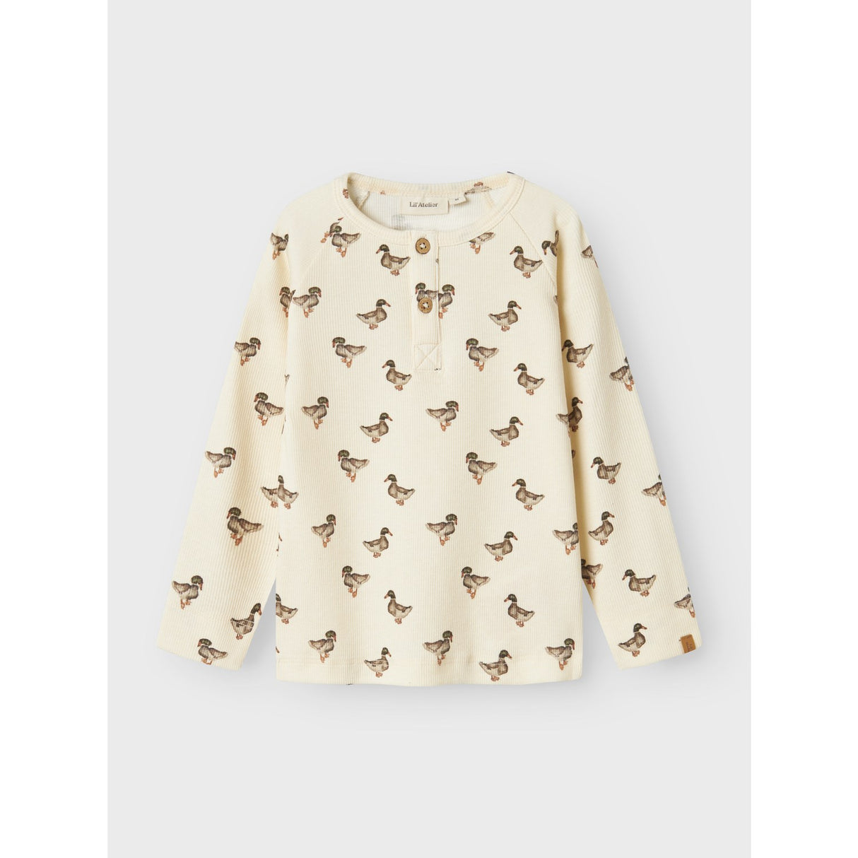 Lil'Atelier Turtledove Duck Gavo Elo Slim Bluse