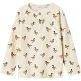 Lil'Atelier Turtledove Duck Gavo Elo Slim Bluse