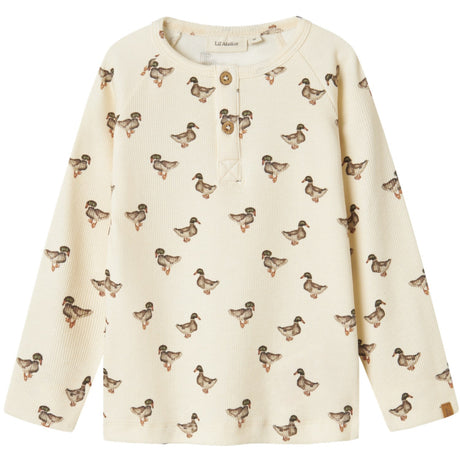 Lil'Atelier Turtledove Duck Gavo Elo Slim Bluse