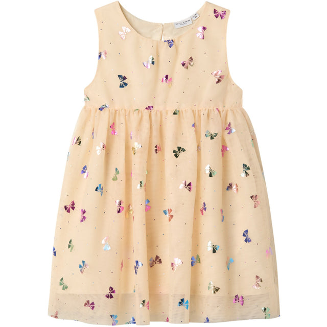 Name It Buttercream Bows Vabos Spencer Dress