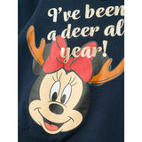 Name It Dark Sapphire Sine Minnie Mouse Sweatshirt