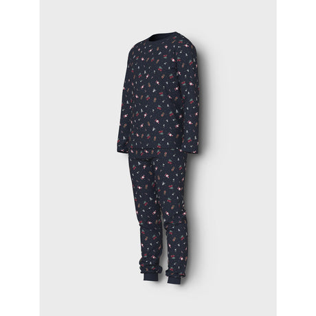 Name It Dark Sapphire Christmas Elements Nanvismas Pyjamas Voksen