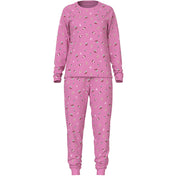 Name It Fuchsia Pink Christmas Elements Nanvismas Pyjamas Voksen