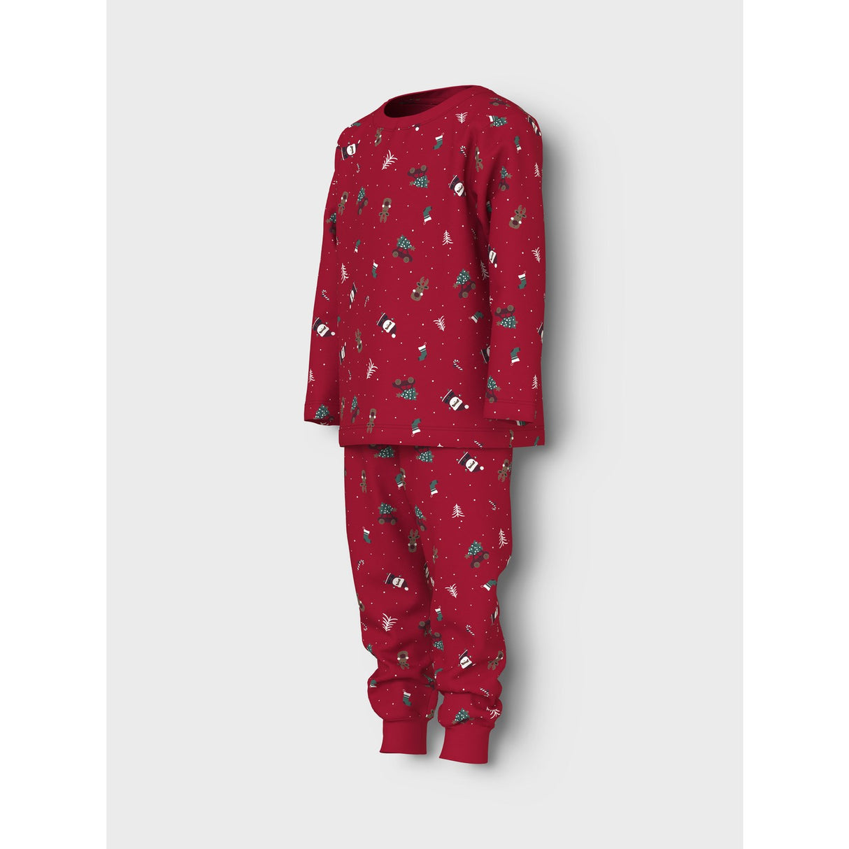 Name It Jester Red Christmas Elements Vismas Pyjamas