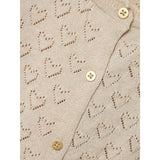 Name It Frosted Almond Riglitter Strik Cardigan