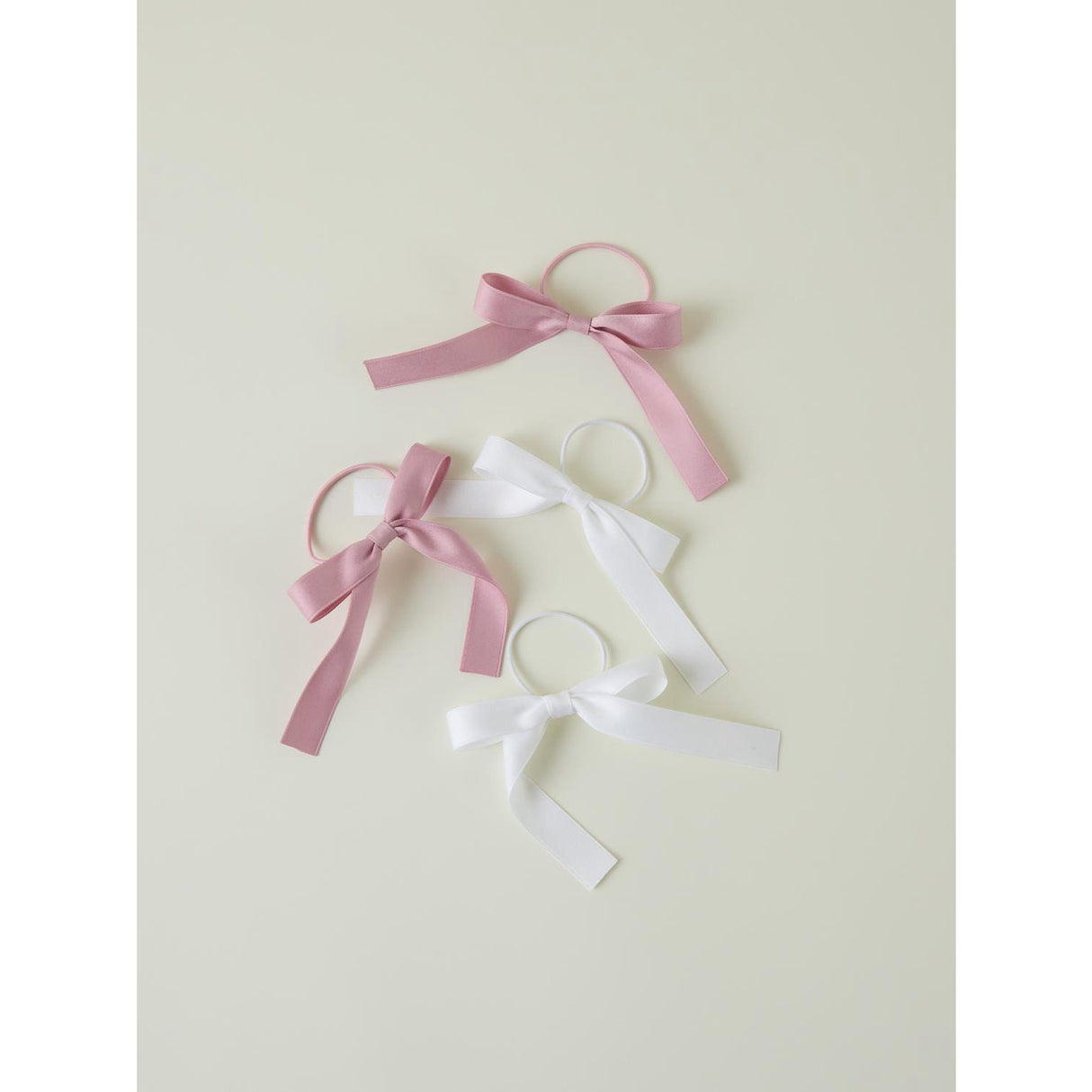 Name It Bright White Rena 2-pack Bow Hårelastik