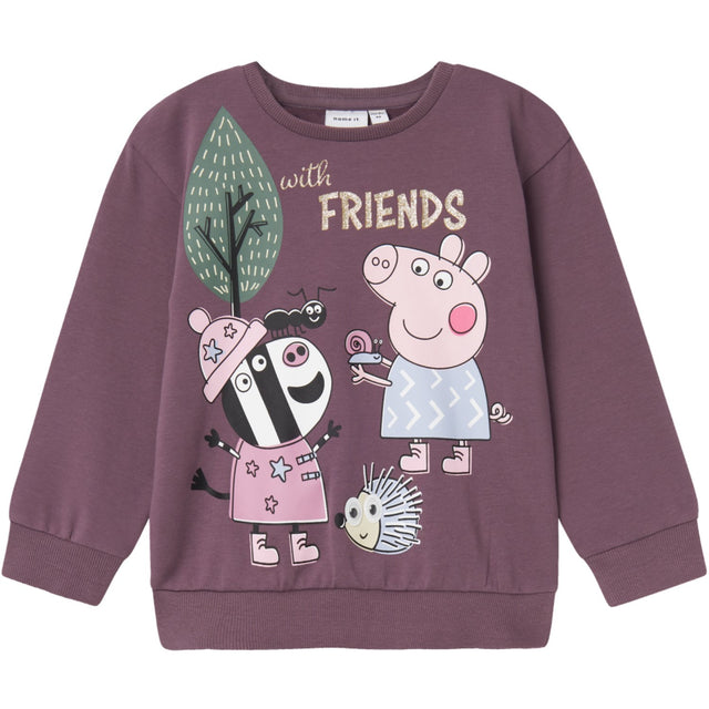 Name It Arctic Dusk Ordi Peppa Pig Regular Sweatshirt