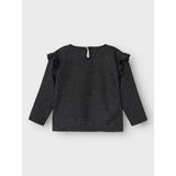 Name It Black Roisin Regular Bluse