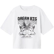 Name It Bright White Rusa 2/4 Regular T-Shirt