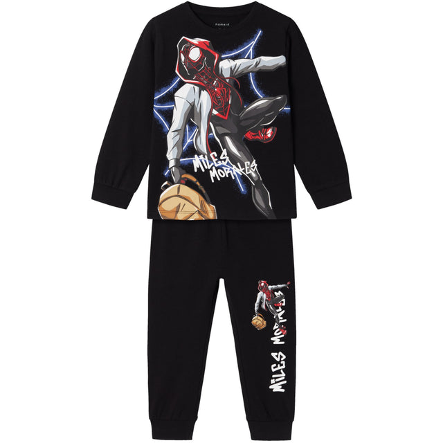 Name It Black Nos Spiderman Pyjamas