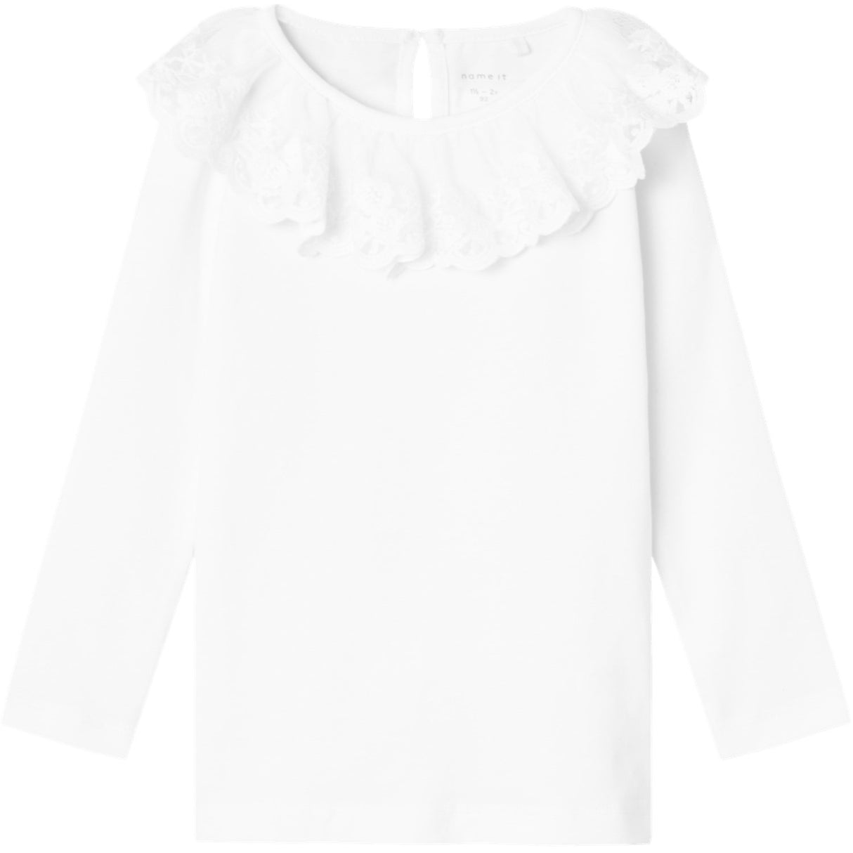 Name It Bright White Rilda Slim Bluse