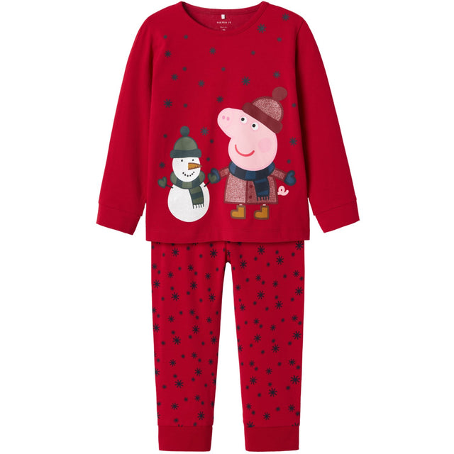 Name It Jester Red Olla Peppa Pig Pyjamas