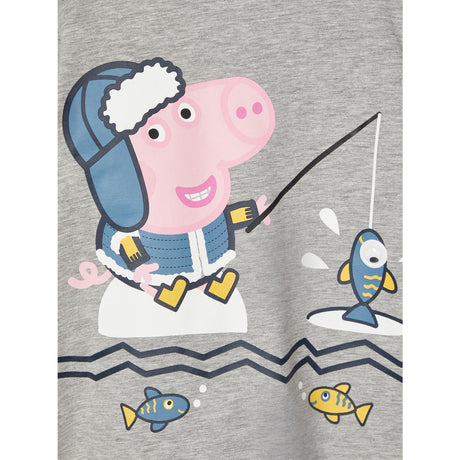 Name It Grey Melange Colbie Peppa Pig Regular Sweatshirt