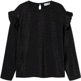 Name It Black Roisin Regular Bluse