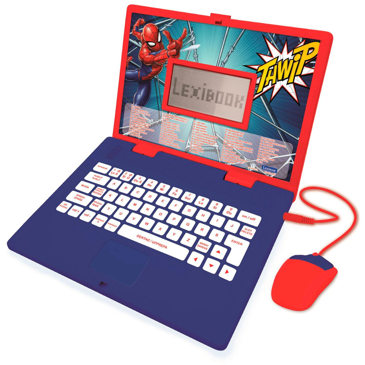 Lexibook Spiderman Educational Laptop – 62 activities (DK/SE)