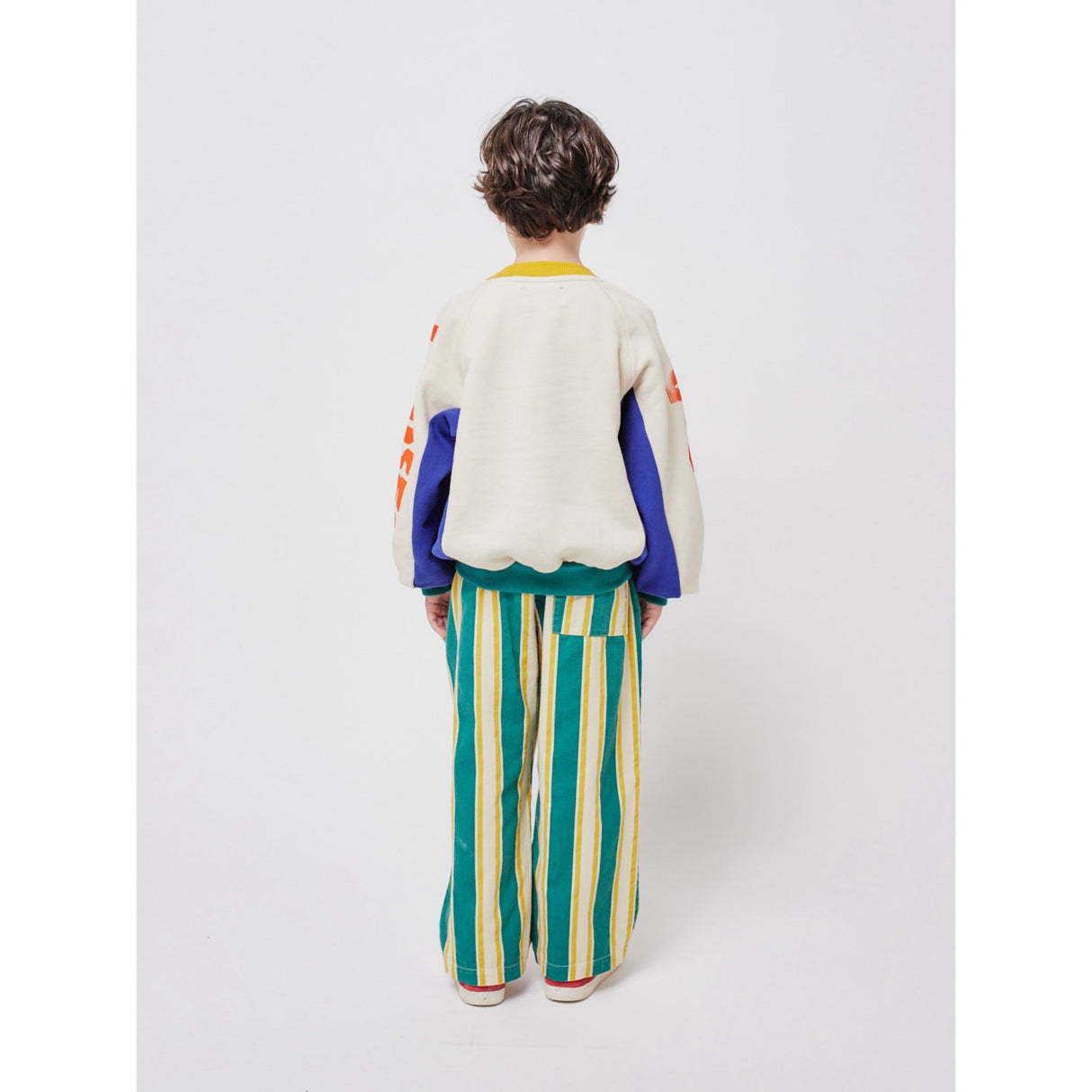 Bobo Choses Multicolor Color Block Sweatshirt