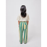 Bobo Choses Dark Green Stripes Straight Bukser