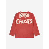 Bobo Choses Burgundy Red Bluse