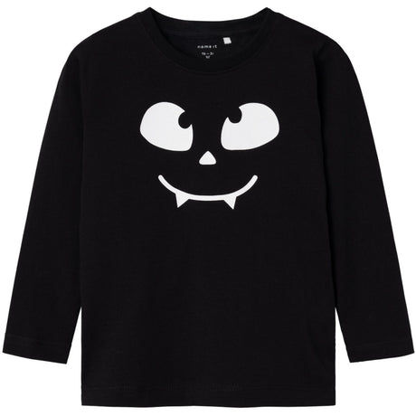 Name It Black Ottor Bluse