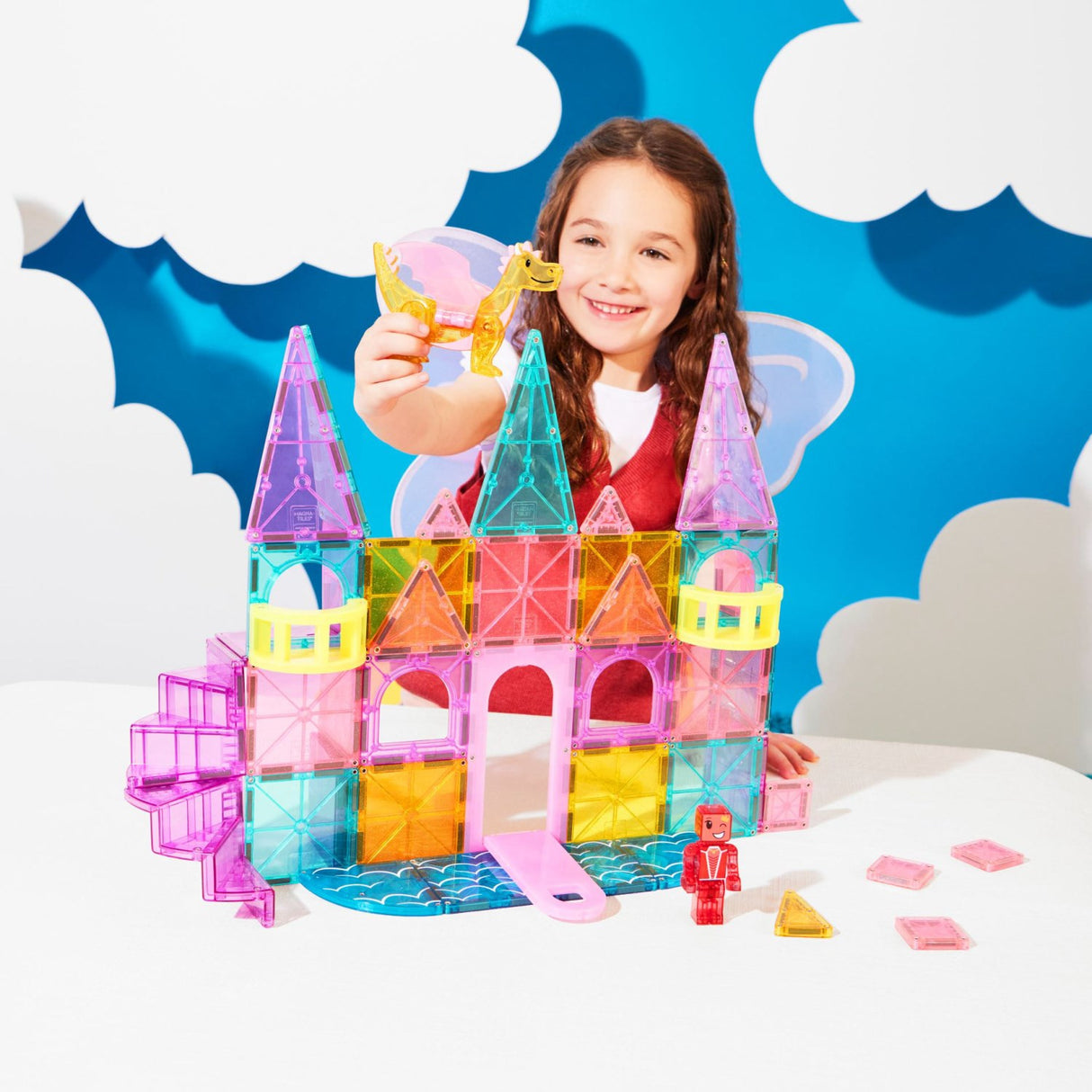 Magna-Tiles® Castle Deluxe 48 pcs