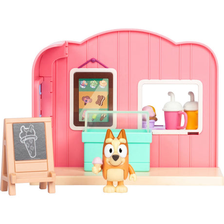 Bluey Playset Mini Ice Cream shop playset