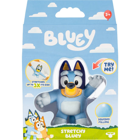 Bluey Go Jit Zu and Bingo Stretcy Hero Bluey