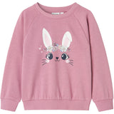 Name It Mauve Orchid Bunny Venus Regular Sweatshirt